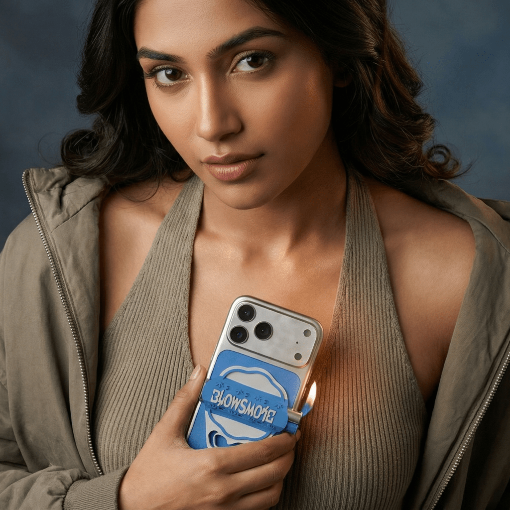 BlowSmoke™ – MagSafe Lighter with Carabiner