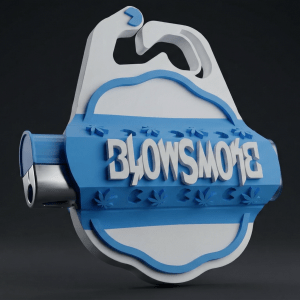 BlowSmoke™ – MagSafe Lighter with Carabiner - Image 1